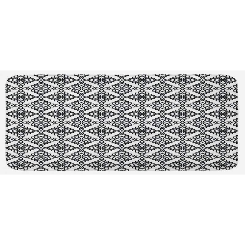 Eclectic Synthetic Kitchen Mat