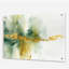 «Awakenings In Spanish Moss VI», art mural acrylique abstrait à encre liquide-101525811