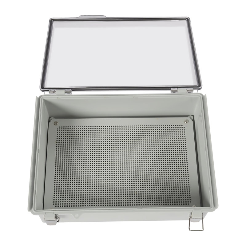 Organisateur de câbles étanche, Transparent / gris