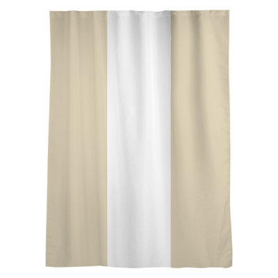 Stripes Sheer Rod Pocket Single Curtain Panel
