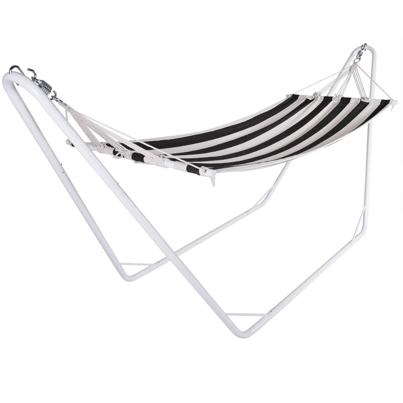 Garden Hammock, Black/White