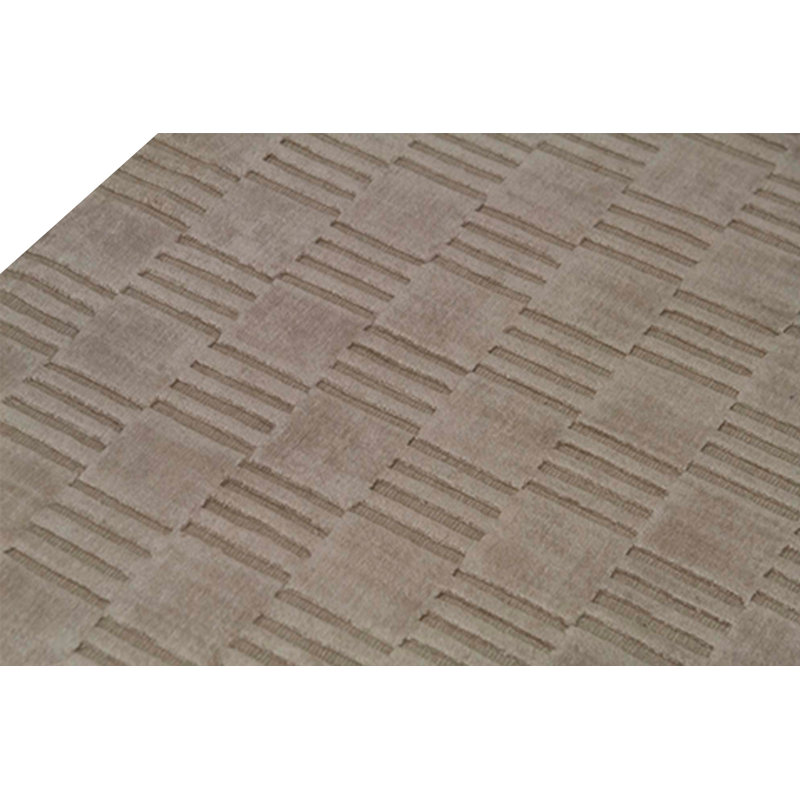 Cotton Area Rug in Brown