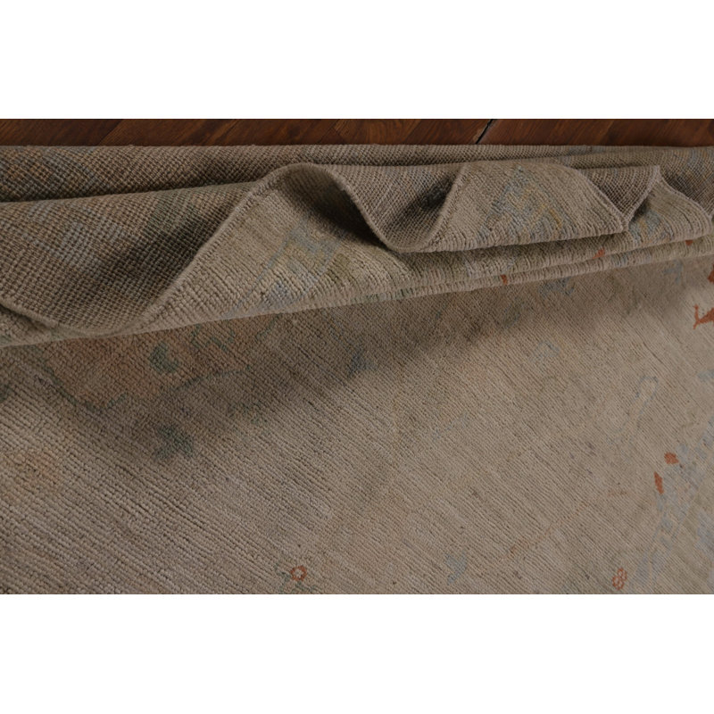 Vegetable Dye Oushak Oriental Area Rug 6