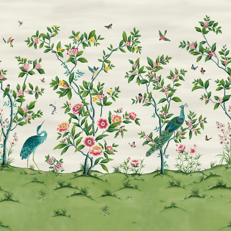 Florence 10.05m x 68.5cm Wallpaper Roll, Fig Blossom/Apple/Peony