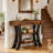 41.3" Console Table, Entryway Table with Storage Shelves