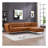 Addison Right Sectional Cognac Leather Sofa