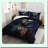 Blue Rose Skull Comforter Set - Queen Size 3D Bedding Set with Skeleton Bones Design - Gothic Duvet Set with Quilt and Pillowcases - Skull Couple Theme