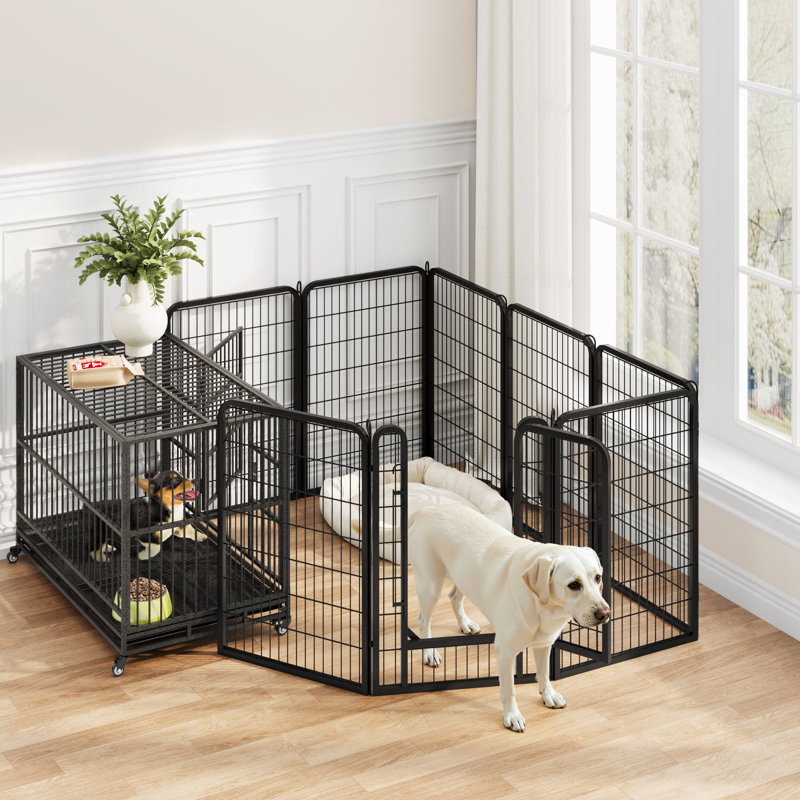 Panneaux de 39,5 po de hauteur pour enclos pour chien 2 pièces