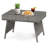 Dilar Rectangular Wicker/Rattan Outdoor Folding Coffee Table-456578182