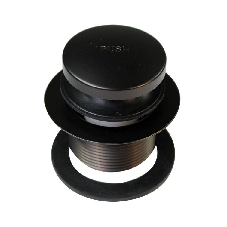 1-1/2" x 12" Sch. 40 ABS Tip-Toe Bathtub Leg Drain Assembly with One-Hole Overflow