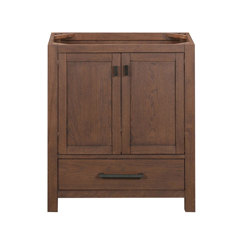 Base de meuble-lavabo 30 po Souther seulement, Chêne moka