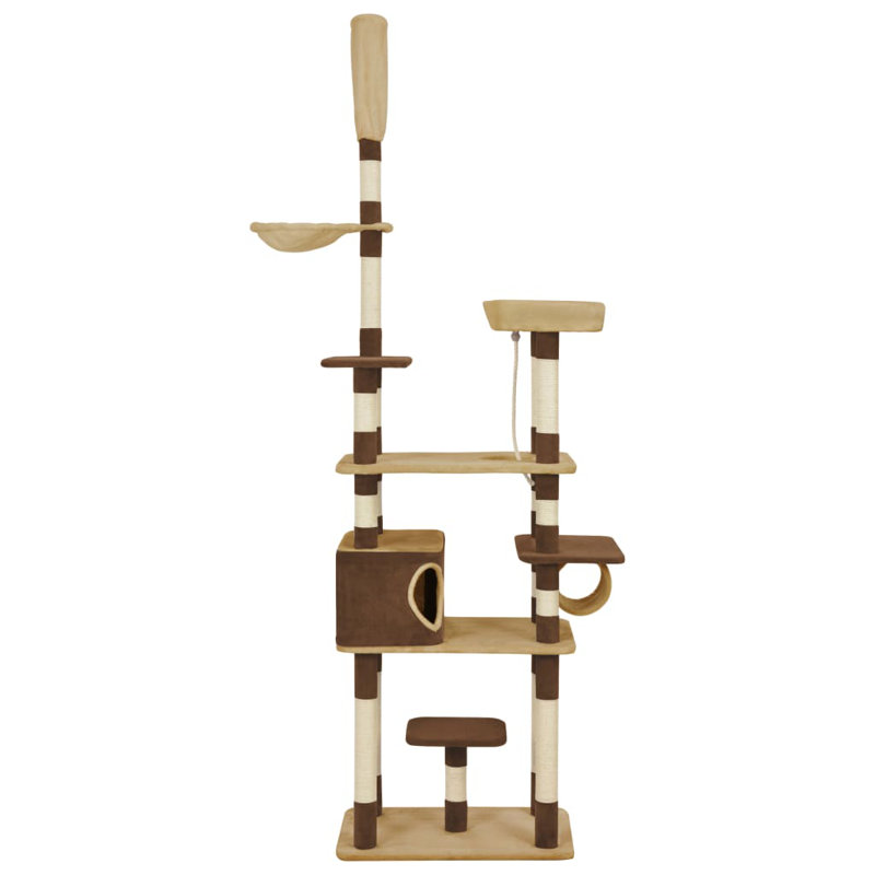 Casey 235cm H Cat Tree, Brown