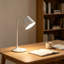 Lampe de bureau à DEL blanche, lampe de table à intensité variable avec col de cygne réglable, commande tactile, 3 modes de couleur pour étudier, travailler, chambre à coucher