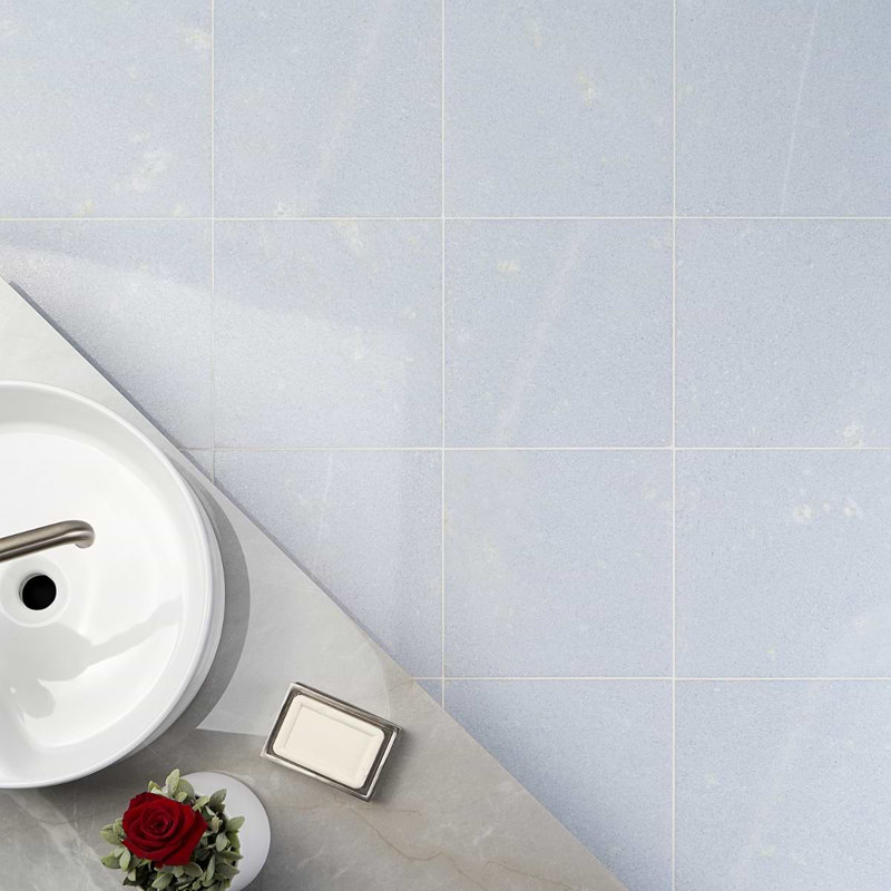 Blue Celeste 12X12 Polished Marble Tile