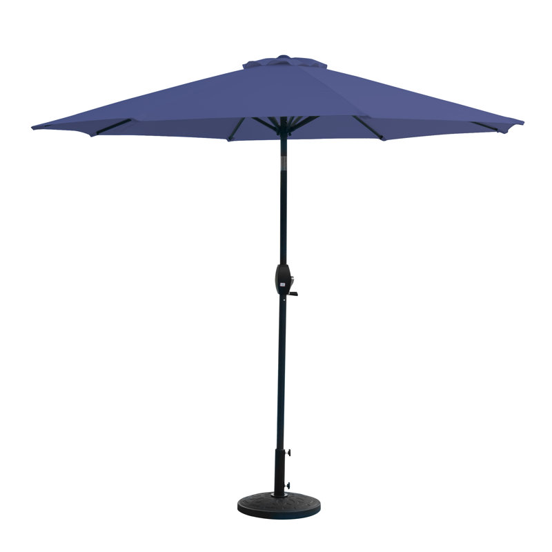 Parasol de marché 9 pi Pierpoint, Marine