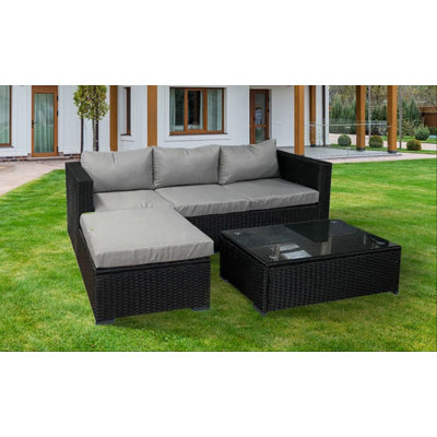 Kristynn 4 Seater Rattan Sofa Set