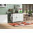 54.5" Farmhouse Kitchen Island With Power Outlet, Kitchen Storage Island  With Internal Storage Rack, Drop Leaf, Spice Rack, Rolling Kitchen Cart On Wheels, For Home, Kitchen And Dining Room-1633032002
