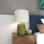 Isatu 24" Green Glass Table Lamp