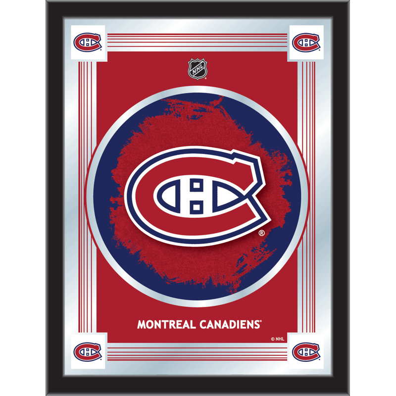 « logo mirror », impression encadrée NHL, Montreal Canadiens