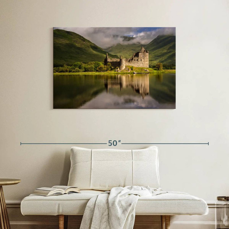Lilie Kilchurn Castle, H 26 po x l 39 po