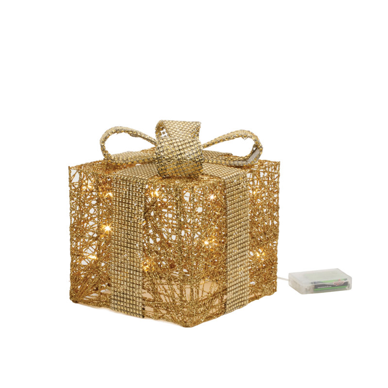 LED Wrapped Presents Display (Set of 3)