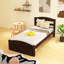 Structure de lit plateforme simple avec tiroir de rangement-761031004