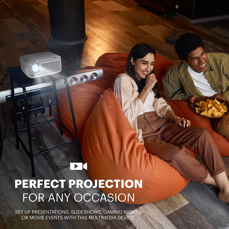 Kodak Home Theater Projector 150 Lumens Portable Projector with Remote Included