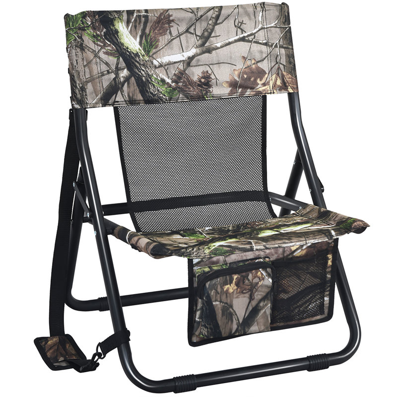 Fauteuil de chasse pliant pour le camp de chasse de style Woodland