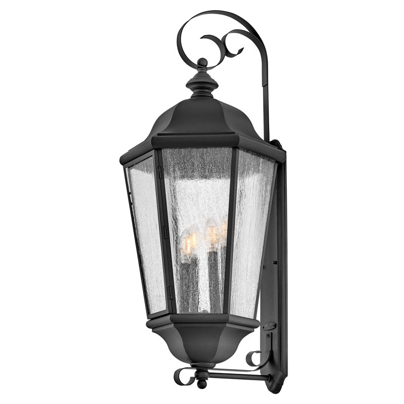 Hinkley Edgewater Outdoor Wall Mount, Black
