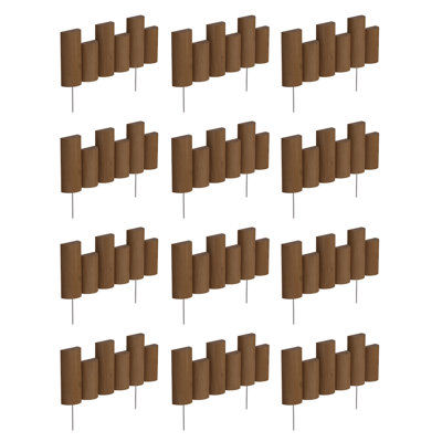 7 In. H x 18 In. W Lawn Edging (Set of 12)