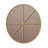 Adrihanna Round Wall Mirror With Frame,-792786757-792786762