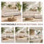 Canapé modulable moderne 4 places de 243 cm (95,68 pouces) pour salon-418857423