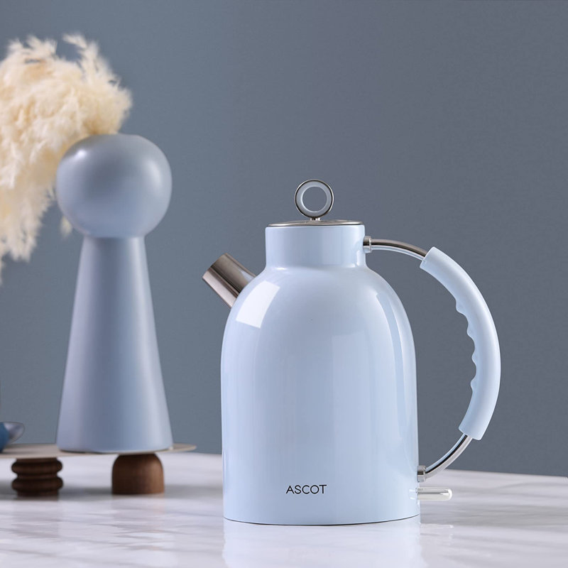 Bouilloire électrique 1,5 L 1500 W, Bleu clair