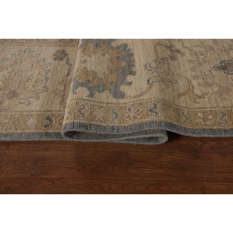 Tapis turc gris Oushak 9x12