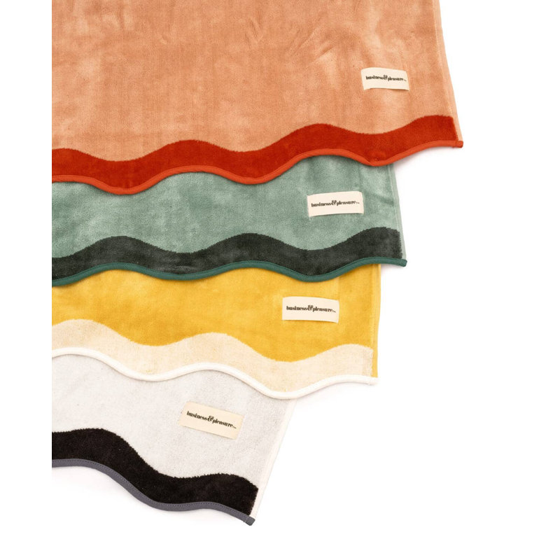 Beach Towel, Rivie White