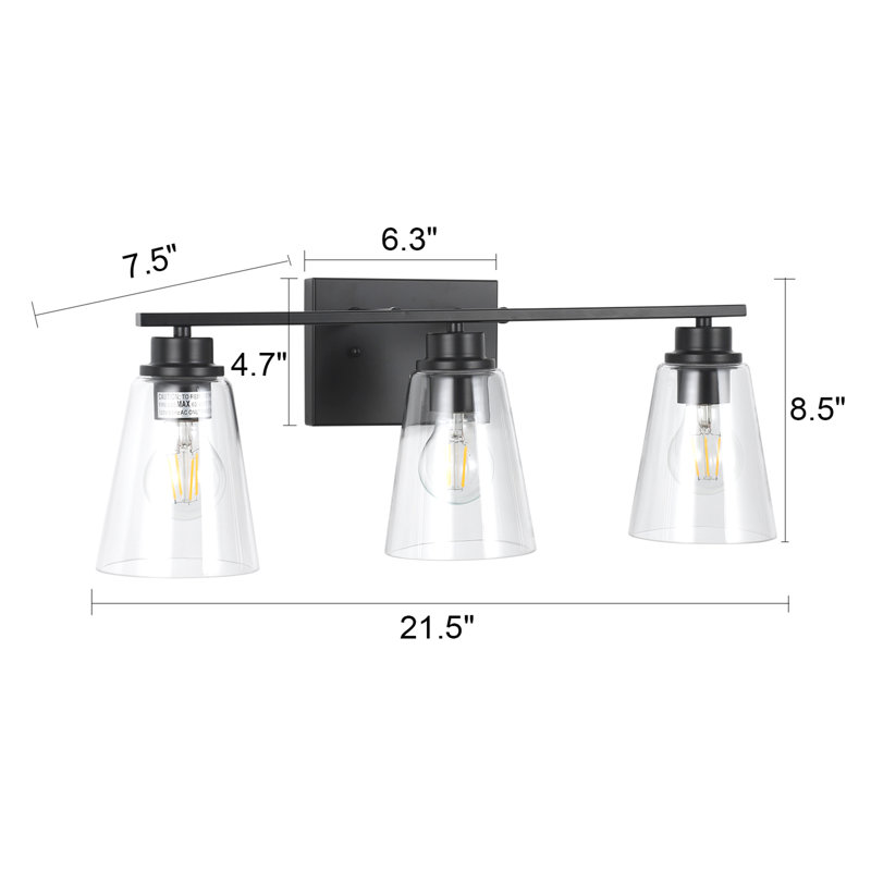 Rivy 3 - Light Dimmable Vanity Light