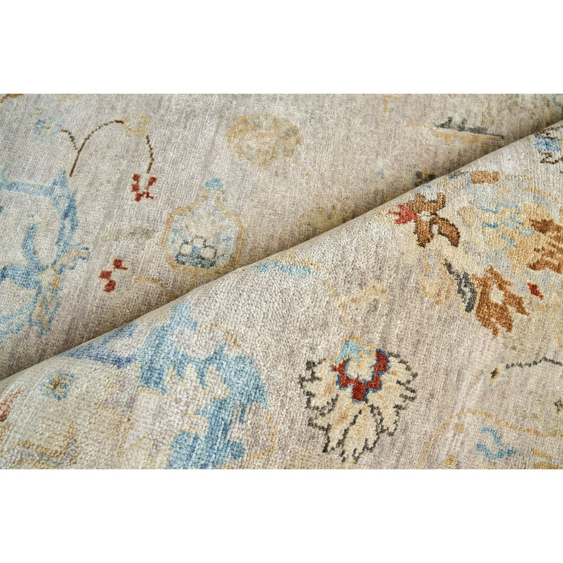 Essex Wool Damask Area Rug, Rectangle 8' x 10'