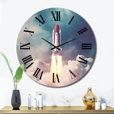Metal Wall Clock