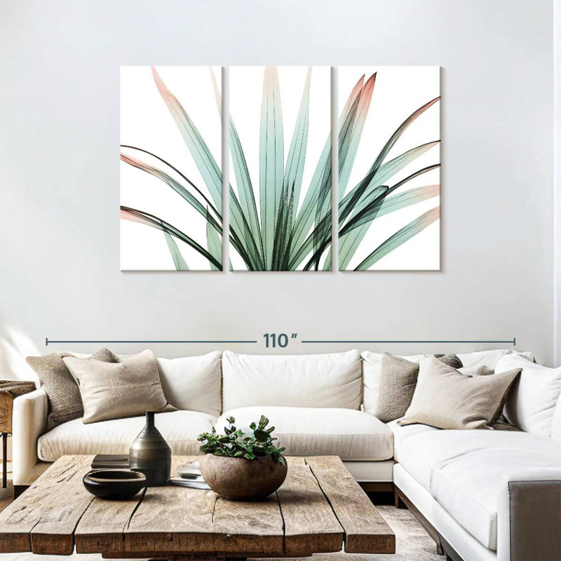 Harnek Delicate Family II, 48" H x 74" W