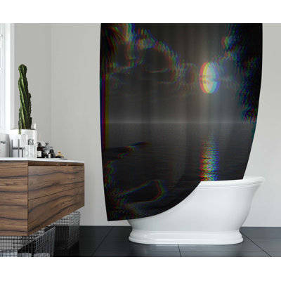 Rideau de douche simple Anzhelika