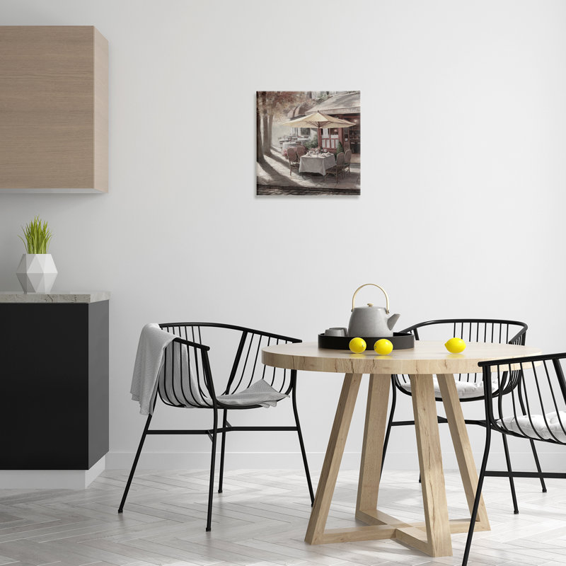 «Warm Sunlit Bistro», art par T.C. Chiu, H 17 po x l 17 po