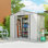 Abri de jardin de 2,13 m x 1,22 m