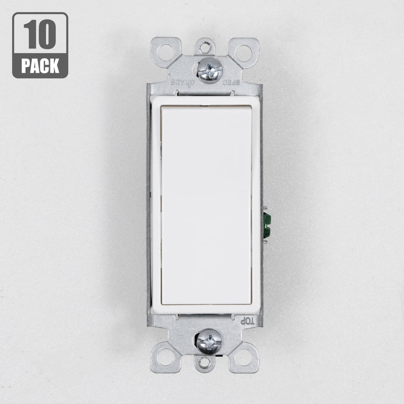 15 Tamper Resistant 3-Way Rocker Light Switch