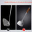 Ensemble d'ustensiles de cuisine en acier inoxydable 304 304 avec spatule, cuillère, cuillère à rainures et louche pour cuisiner et servir