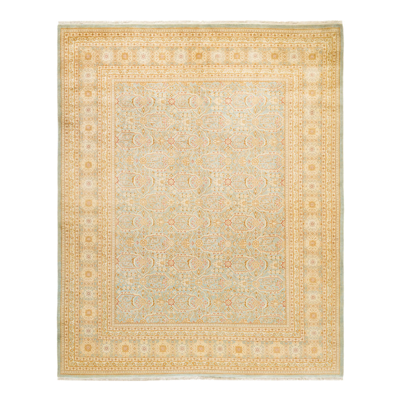 Classic One-of-a-Kind 8' 0" X 9' 10" Hand Knotted Area Rug