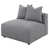 Mélange de polyester gris