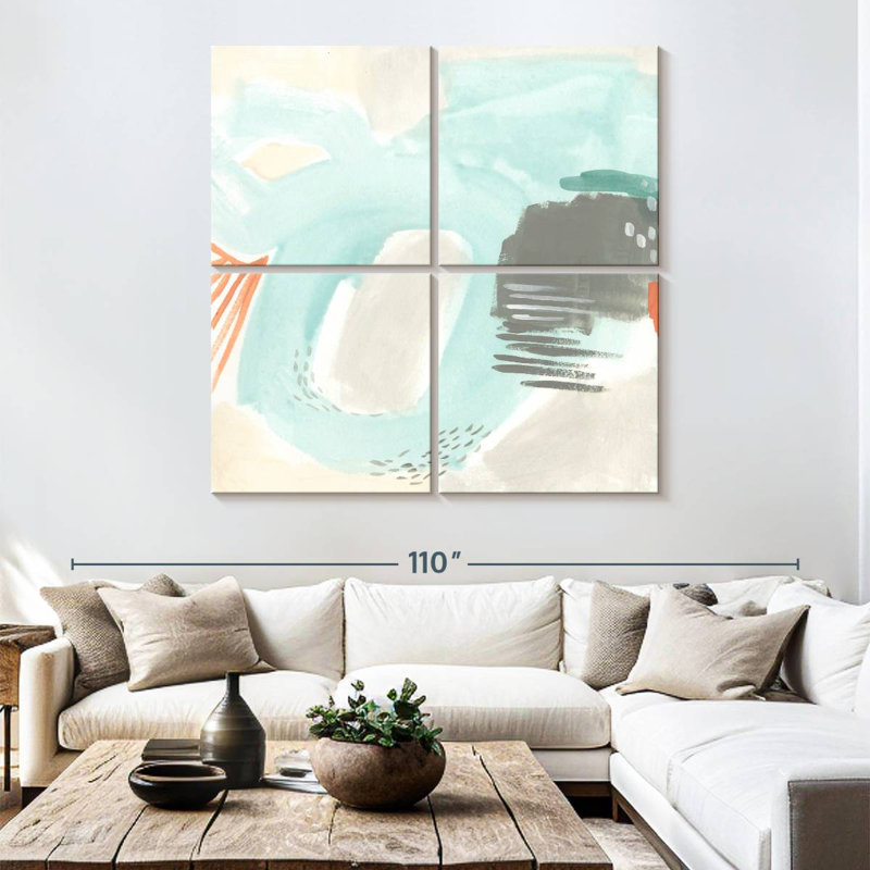 Chromatic Inference VI, 74" H x 74" W
