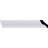 Endurathane Caputo Crown Moulding, 1 3/8"H x 1 3/8"P x 2"F x 94 1/2"L, Factory Primed