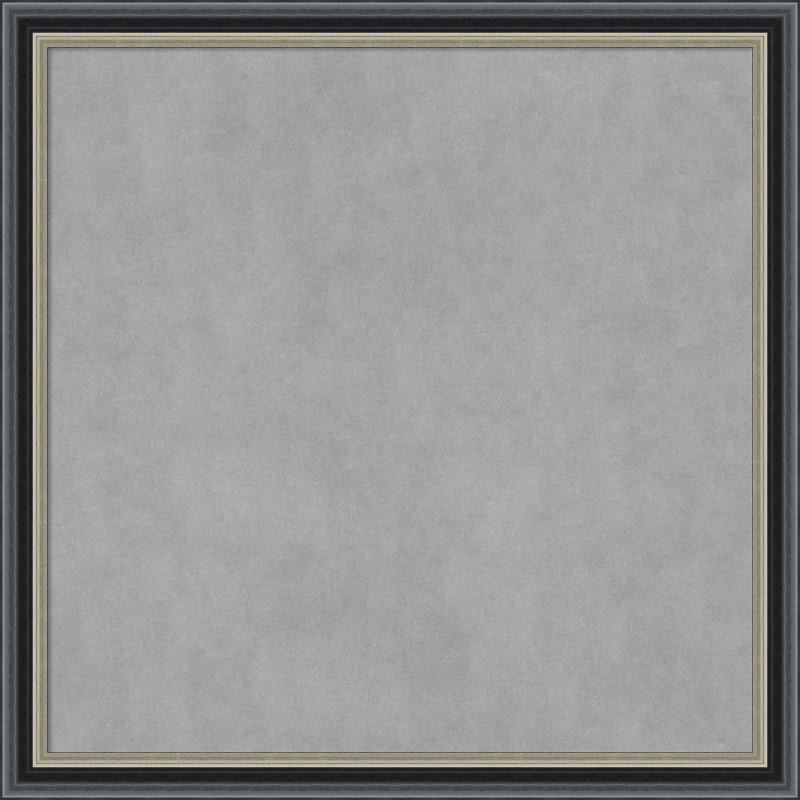 Tableau magnétique magnétique en métal, 27" H x 27" W