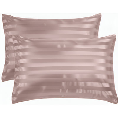 Synthea Luxurious Microfiber Pillow Covers Set of 2 - Soft, Durable & Stylish Pillowcases